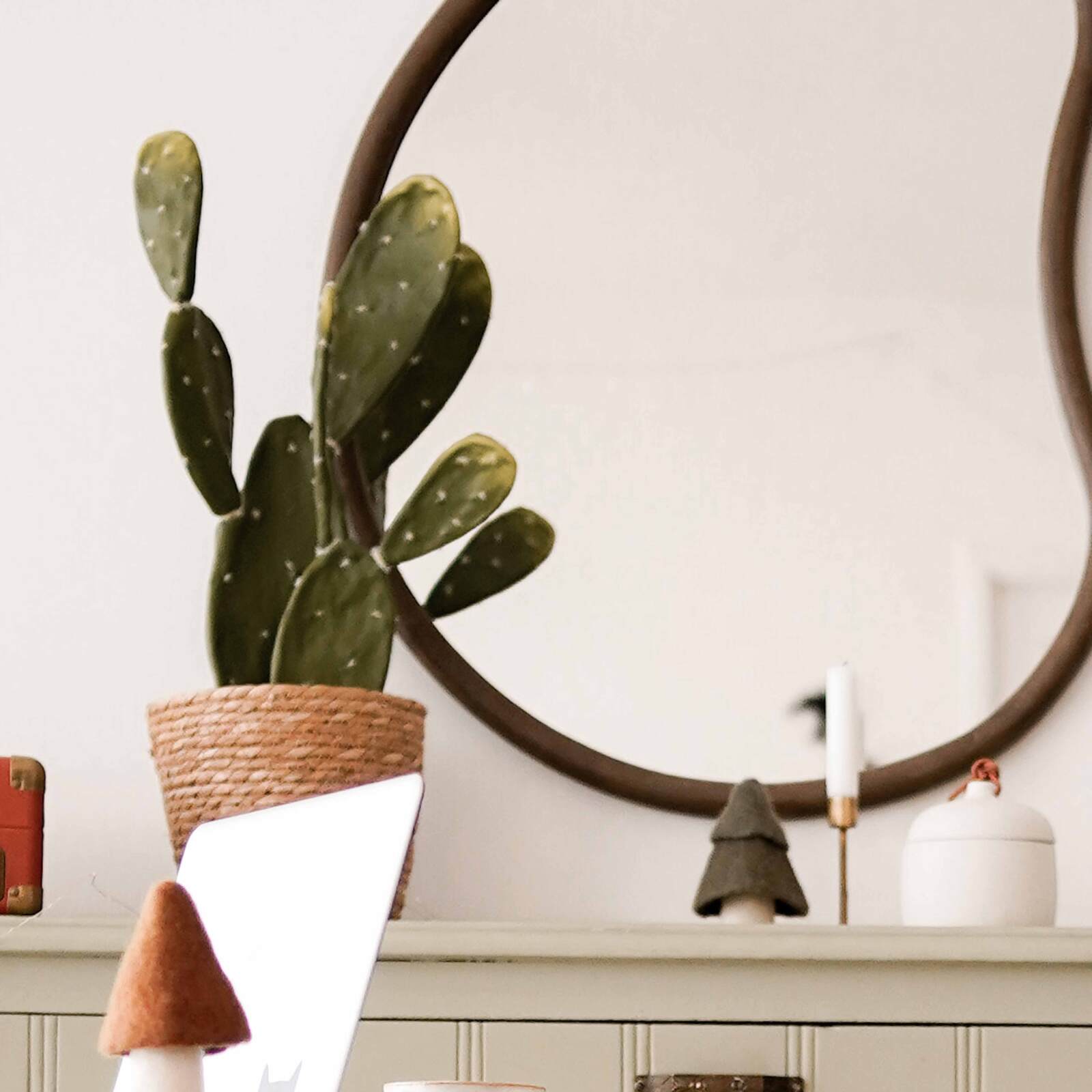 Künstlicher Kaktus im Topf, Höhe 60 cm 