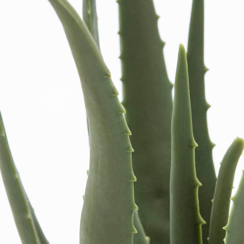 Künstliche Aloe vera in einem Topf, Höhe 43 cm 