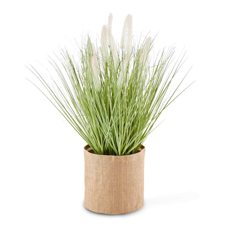Künstliches Pennisetum im Topf, Höhe 75 cm 