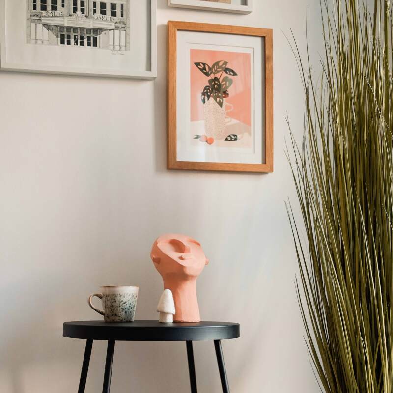 Künstlicher Juncus im Topf, Höhe 95 cm 