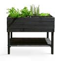 Rechteckiger Hochbeet auf Ständern 100 x 50 x 80 cm