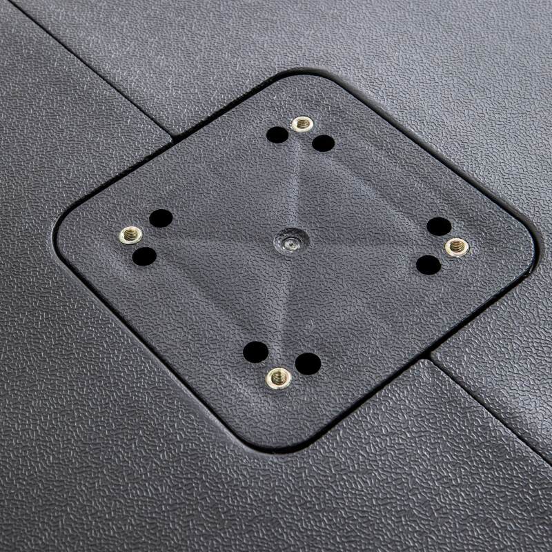 Sonnenschirmfliese zum Ballastieren auf Rädern 100L