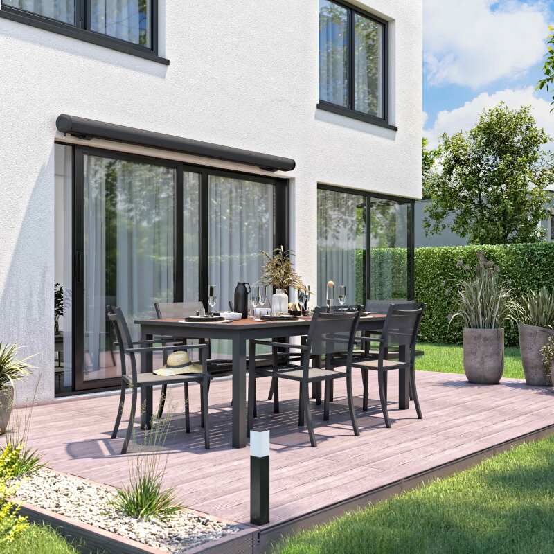 Markisenbanner 2,50 x 2 m mit integrierter Box