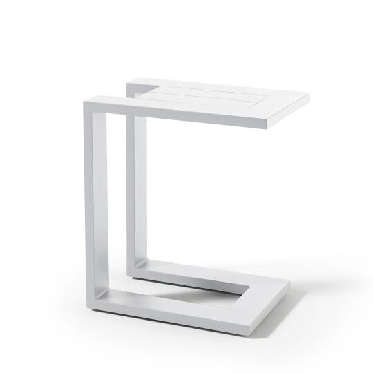 Sonnenliegenregal aus Aluminium | Oviala