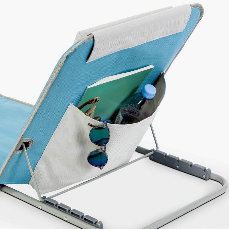 Klappbare Strandmatratze, 5-fach verstellbar