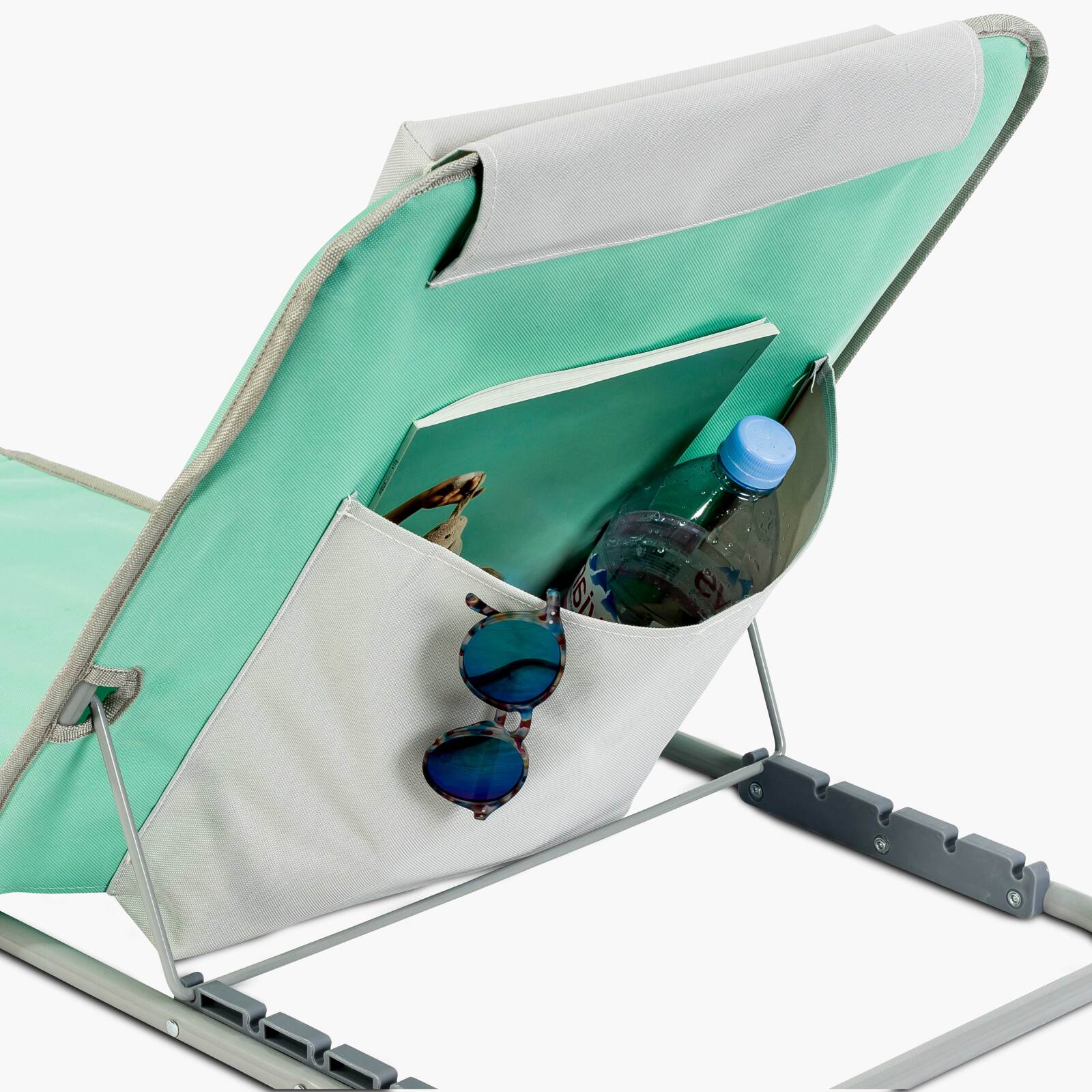 Klappbare Strandmatratze, 5-fach verstellbar