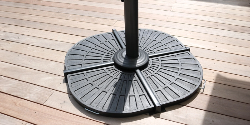 Set aus 4 Ampelschirmplatten