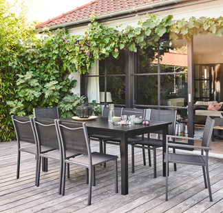 Wie schützt man einen Gartentisch aus Aluminium?