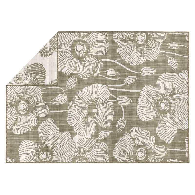 Rechteckiger, Teppich wendbarer fur den Aussenbereich aus Polypropylen  (3/4)